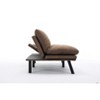 Kumasinova 70.87 Inch Leatehr 2-Seater Sofa Bed,Convertible Sofa Bed with Adjustable Arms and Backrest,Couch for Living Room,Office,Apartment - 4 of 4