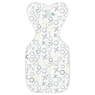 Love To Dream Swaddle UP Silky-Lux Swaddle Wrap - Kisses