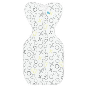 Love To Dream Swaddle UP Silky-Lux Swaddle Wrap - Kisses - 1 of 4