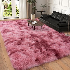 Super Soft Shaggy Rugs Fluffy Carpet, Modern Plush Area Rug for Living Room Bedroom Kids Room - 1 of 4