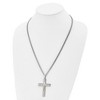 Black Bow Jewelry Men's Stainless Steel & Gold Tone XL Crucifix Necklace, 24 Inch - 2 of 4