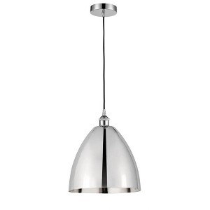 Edison Dome - 1 Light Cord Hung Mini Pendant In Industrial Style-14.75 Inches Tall and 12 Inches Wide - 1 of 1