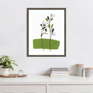 Amanti Art Little Herb I by Asia Jensen Wood Framed Wall Art Print - 1 of 4
