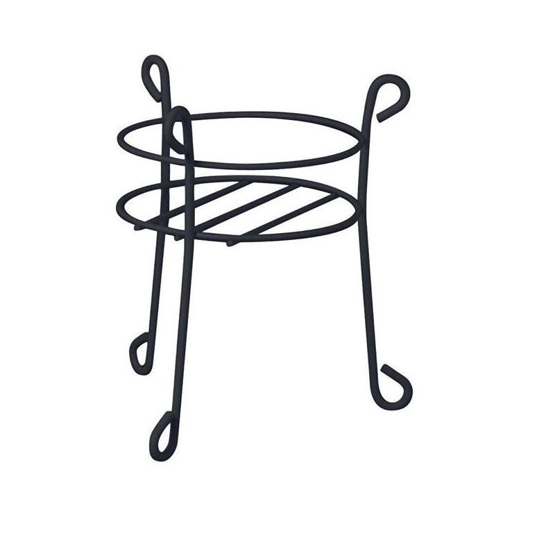 Panacea 15 in. H Black Steel Plant Stand, 1 of 3