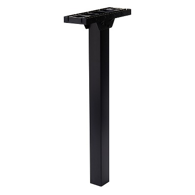 Gibraltar Mailbox Patriot Post & Mounting Board Mailbox and Address Posts Black