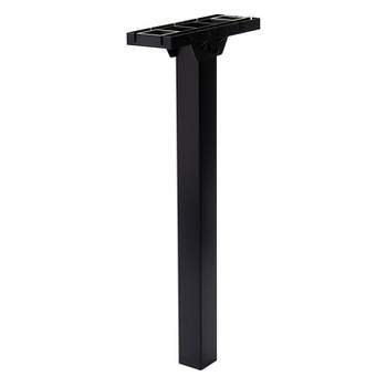 Architectural Mailbox Patriot Post and Mounting Board Mailbox and Address Posts Black