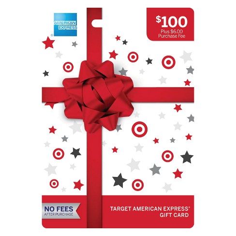American Express Gift Card 100 6 Fee Target