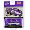 1973 Chevrolet K5 Blazer Purple Metallic and White Limited Edition to 6600 pieces 1/64 Diecast Model Car by M2 Machines - 3 of 3