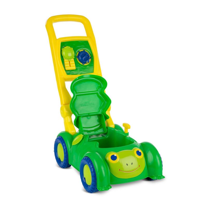 Melissa &#38; Doug Sunny Patch Snappy Turtle Lawn Mower - Pretend Play Toy for Kids, 5 of 11