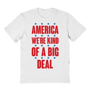 Rerun Island Men's America Were Kind Short Sleeve Graphic Cotton T-Shirt - 1 of 2