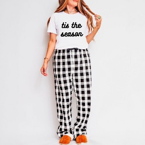 Simply Sage Market Women's Tis The Season Bold Pajama Set - 1 of 4
