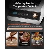 VEVOR Portable Induction Cooktop,5000W Commercial Induction Burner with 16 Temperature Settings, Stainless Steel Countertop Induction Hot Plate,Gray - 4 of 4