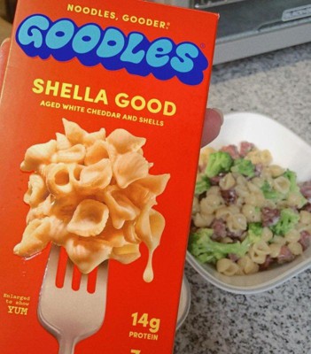 Goodles Shella Good Aged White Cheddar Protein Mac and Cheese Cup - 2 ...