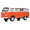 1974 Volkswagen T2 Bus Orange and White 1/24 Diecast Model by IXO Models - 2 of 4