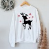 Simply Sage Market Women's Graphic Sweatshirt Rudolph Reindeer - 3 of 4