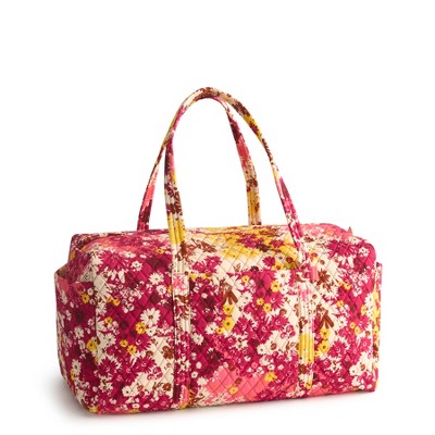 Vera Bradley Women's Outlet Premium Cotton Large Original Duffel