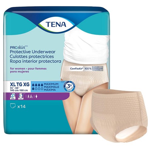 Tena Proskin Incontinence Underwear For Women With Moderate Absorbency :  Target