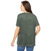 Woman Within Plus Size Faux Suede Tee - 3 of 4