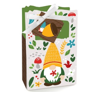 Big Dot of Happiness Garden Gnomes - Forest Gnome Party Favor Boxes - Set of 12 - 1 of 4
