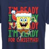 Women's - SpongeBob SquarePants - I'm Ready For Christmas Short Sleeve Graphic T-Shirt - 2 of 4