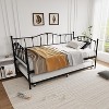 Acekool Twin Daybed - Heart Headboard & Trundle - 3 of 4