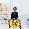 BounceZiez Daniel Tiger's Neighborhood 15" Inflatable Bouncy Hopper Ball with Pump - Yellow - 2 of 2