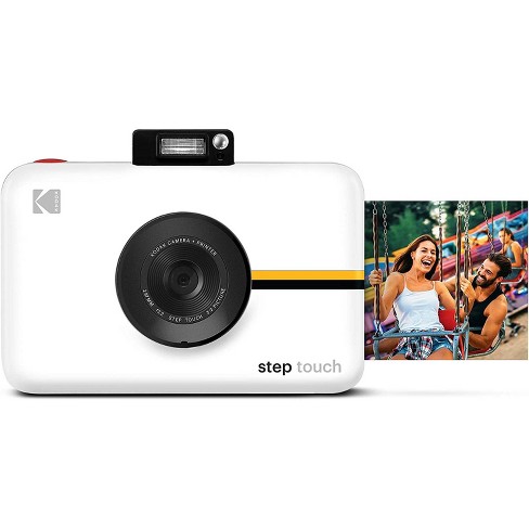 Kodak Step Touch 13mp Digital Camera & Instant Printer With 3.5 Lcd  Touchscreen Display, 1080p Hd Video - White : Target