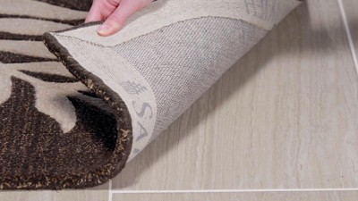 Hand-Tufted Artisan Blue Wool & Viscose 2' x 3' Accent Rug