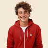 Dalix Cappuccino Embroidered Zip Hoodie Fleece Long Sleeve Pocket Warm Soft Mens - 4 of 4
