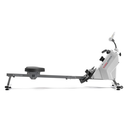 Sunny Health Fitness Smart Compact Foldable Magnetic Rowing Machine Target