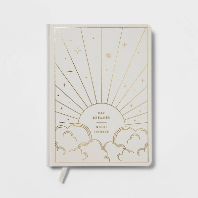 240 Sheet College Ruled Journal 7.75"x5.5" Day Dreamer - Threshold™: Multicolor Hard Cover, Acid-Free, Rounded Corners