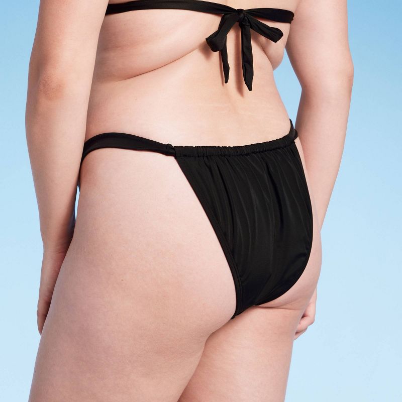 Women's Tunneled High Leg Extra Cheeky Bikini Bottom - Shade & Shore™, 6 of 7