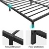 Twin Bed Frame, 6 Inch Heavy Duty Metal Twin Size Platform Bed Frame with Steel Slat Support - 4 of 4