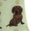 E & S Pet 14.0 Inch Red Daschund Happy Tails Socks Premium Quality Crew Socks - 3 of 3