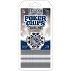 MasterPieces Casino Style 20 Piece 11.5 Gram Poker Chip Set NFL Tennessee Titans Silver Edition - 2 of 3