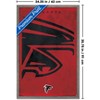 Trends International NFL Atlanta Falcons - Logo 25 Framed Wall Poster Prints - 3 of 4