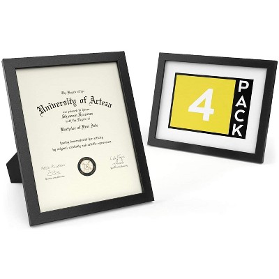 Arteza Document Frame, Premium, 8.5"x11" - Pack of 4 (ARTZ-8744)