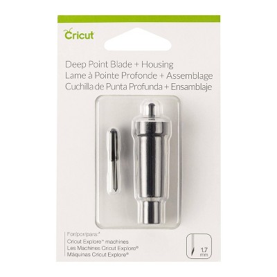 Cricut Deep Cut Blade Housing & One Deep Cut Blade 11 Blade Depths