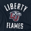 Men's Liberty University Official Flames Logo T-Shirt Flames Logo - 2 of 4