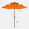 Best Choice Products 10ft 3-Tier Patio Umbrella, Market Sun Shade w/ Tilt Adjustment, Easy Crank - 2 of 4