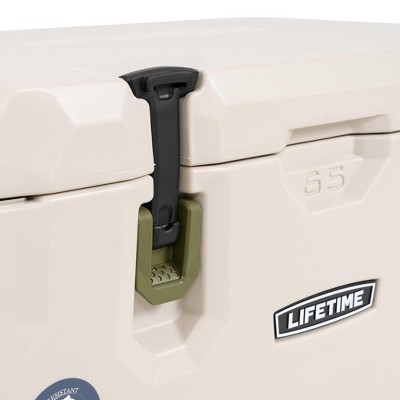 Pumice and Green 65 Quart Bear Resistant Cooler