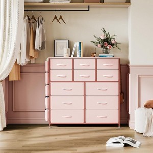 12-Drawer Dresser for Bedroom, Fabric Storage Dresser for Bedroom, Living Room, or Entryway - 1 of 4