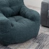 GDFStudio May Modern Teddy Fabric 37" W Bean Bag Chair - 4 of 4