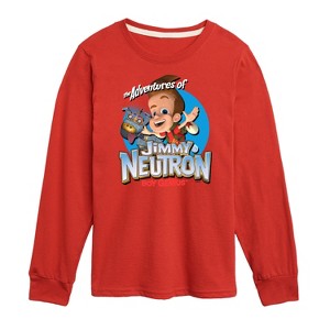 Boys' - Jimmy Neutron - Boy Genius Long Sleeve Graphic T-Shirt - 1 of 4