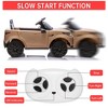Jojoka 12V Kids Ride On Toys with Remote Control, Dual Drive Battery Powered Electric Car with Music, Lights, Safety Belt for Boys Girls - 3 of 4