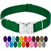 Country Brook Petz Premium Nylon Dog Collar with Metal Buckle for Small Medium Large Breeds - Vibrant 30+ Color Selection - 2 of 4