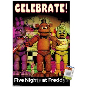 Trends International Five Nights at Freddy's - Celebrate Unframed Wall Poster Prints - 1 of 4
