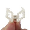 Unique Bargains Women Fashion Pearl Mini Hair Clip Pearl Oval Hairdo Clips 6 Pcs - 4 of 4