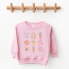 The Juniper Shop Easter Favorites Chart Toddler Sweatshirt - 2 of 4