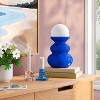 Mini Plastic Table Lamp with Glass Orb - Room Essentials™ - image 3 of 4